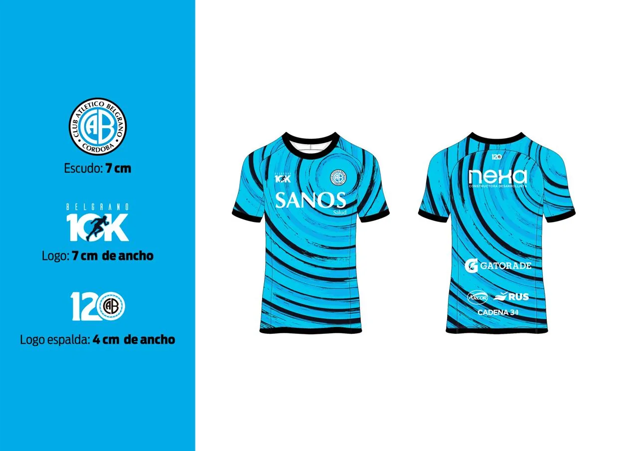 La camiseta oficial de juego 2025, con Nexa en la espalda